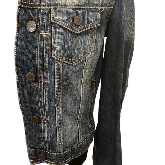 Aeropostale Women’s Blue Jean Jacket Size Medium - Picture 8 of 11